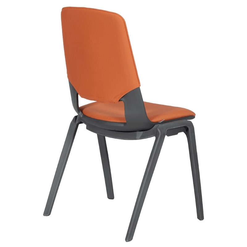 Посетителски стол Carmen Limber оранжев